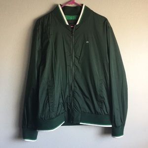 Calvin Klein Green Varsity Jacket